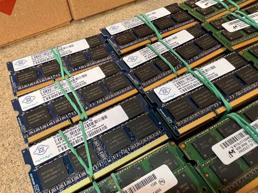 Оперативна пам'ять DDR3 1.5v 8gb 1600 | PC3-12800 | SODIMM |