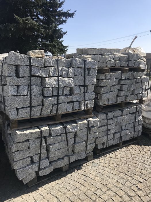 Opornik Bloczki Granitowe Palisada Granit