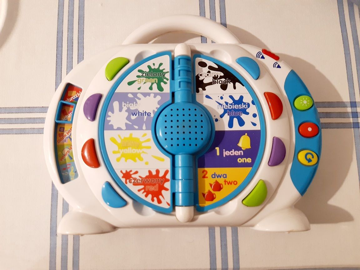 Mówiąca książeczka, radio, polsko-angielski