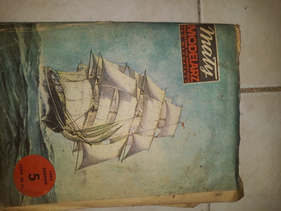 Mały Modelarz 5/1982 Kliper herbaciany Cutty Sark