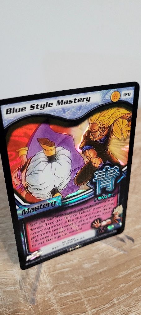 Karta Dragon Ball score rare foil blue style mastery