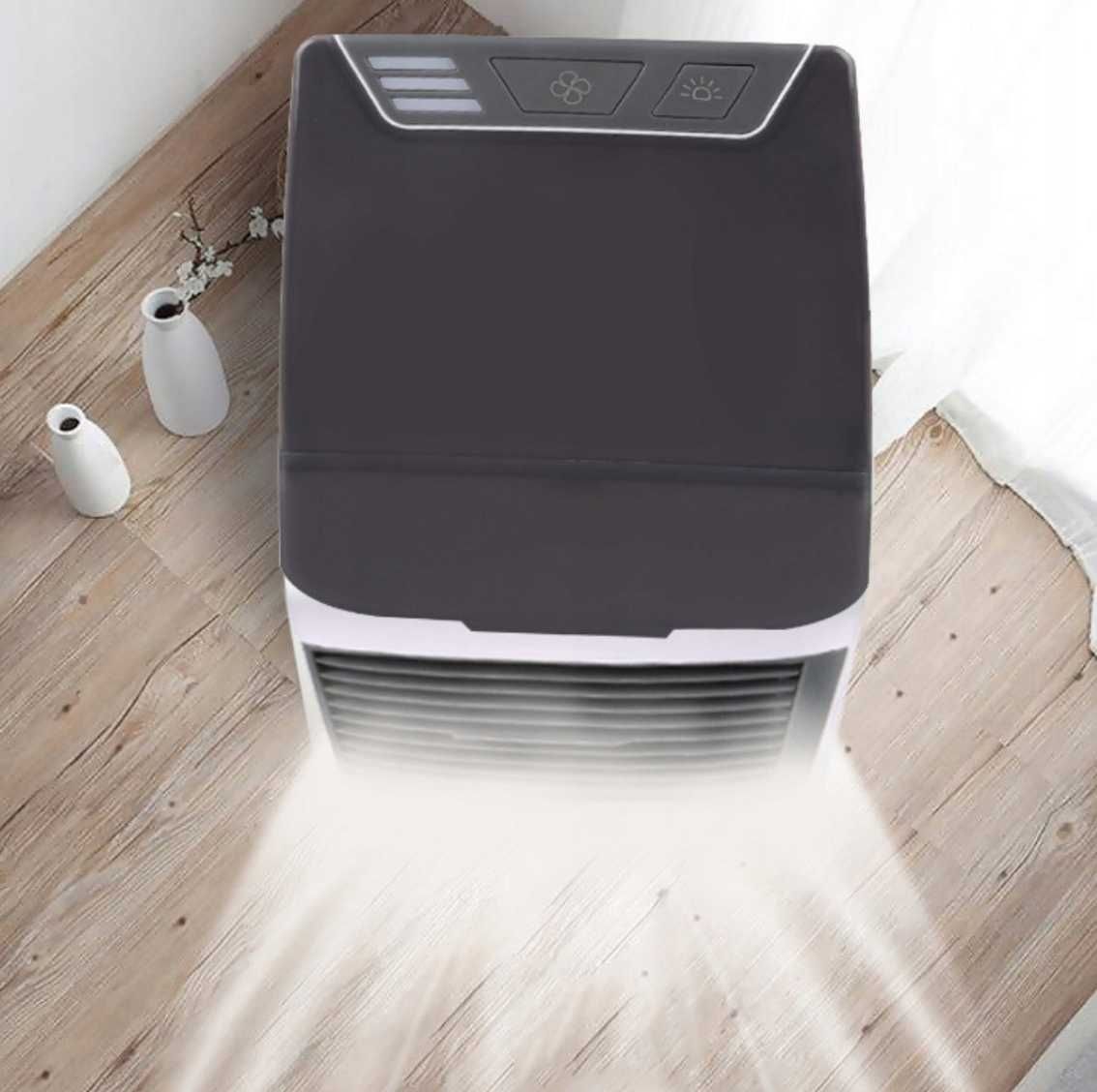 KLIMATYZATOR PRZENOŚNY na USB na wodę i lód 3W1 klimator wentylator