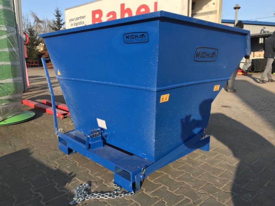 Koleba kontener do wózek widłowy mechaniczna szufla 1,5-2,5m3 MEGA