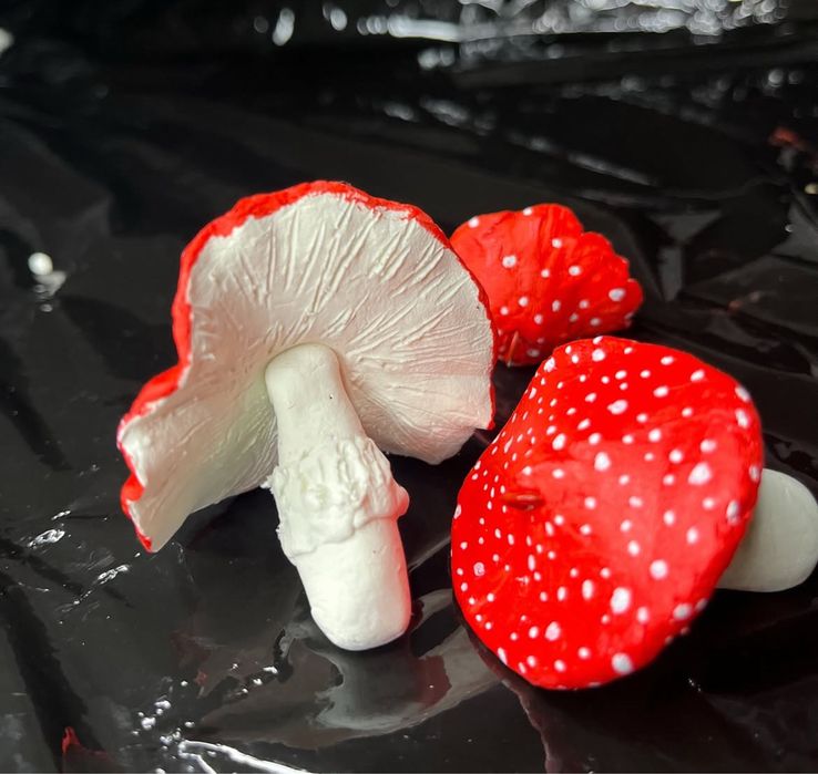 Новогодние украшения ручной работы, игрушка на елку керамика