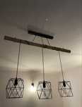 Lampa loftowa 3 zarówki