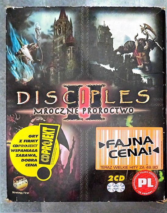 Disciples Mroczne proroctwo gra pc big box