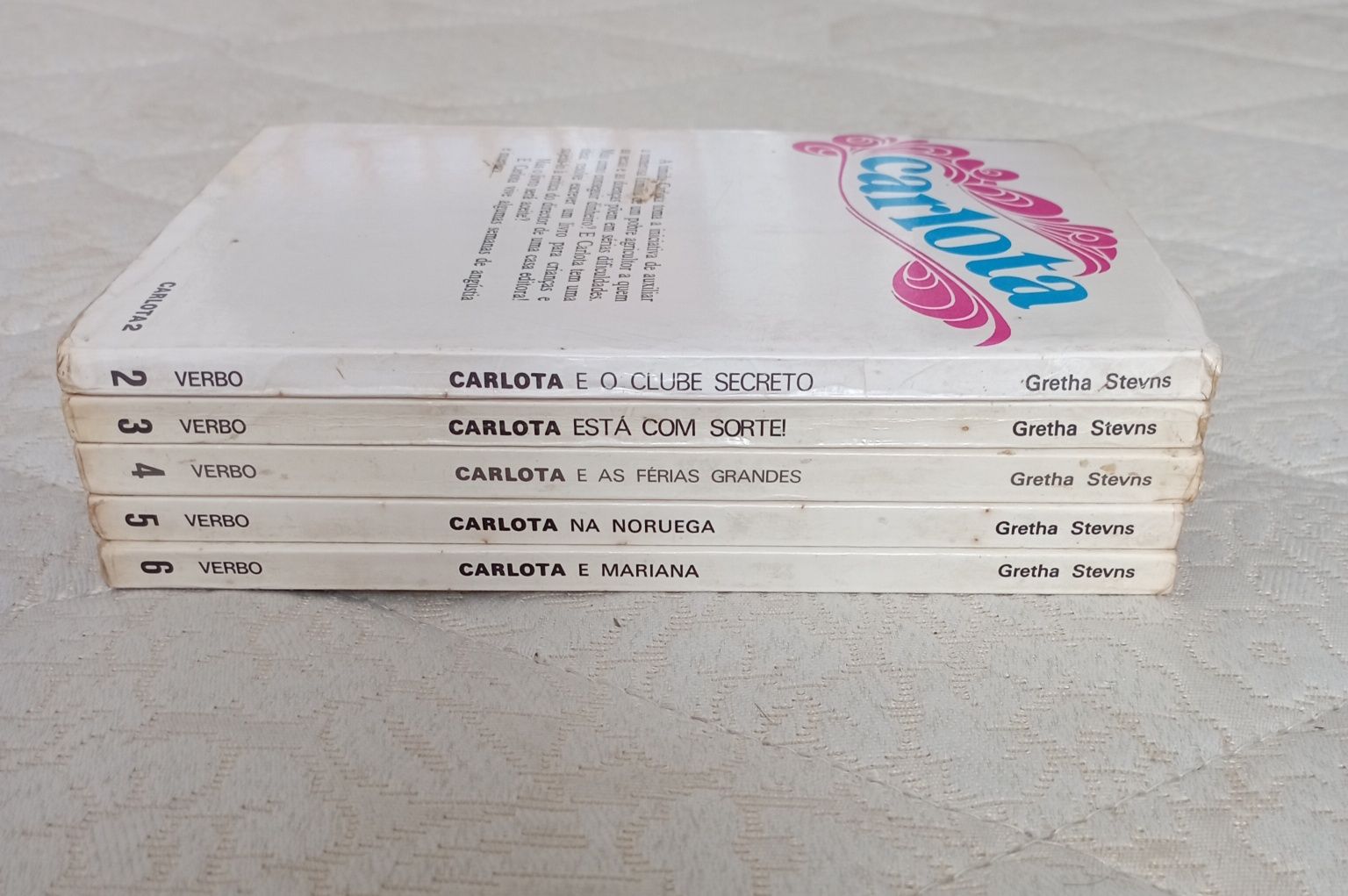 Livros Colecção Carlota