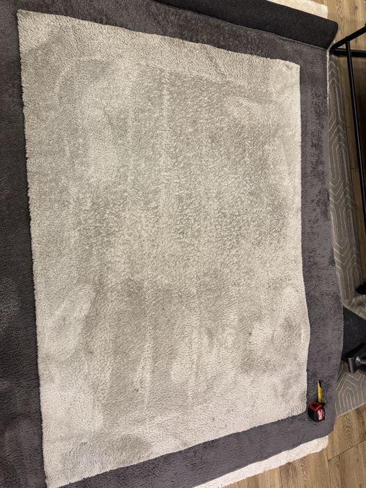 # Dywan Shaggy 130x170 Jasny Szary 170x130 Dobry Stan Mozliwa wysylka!