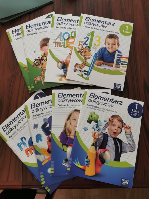 Elementarz odkrywcy kl.1 ćwiczenia Nowe Nowa era