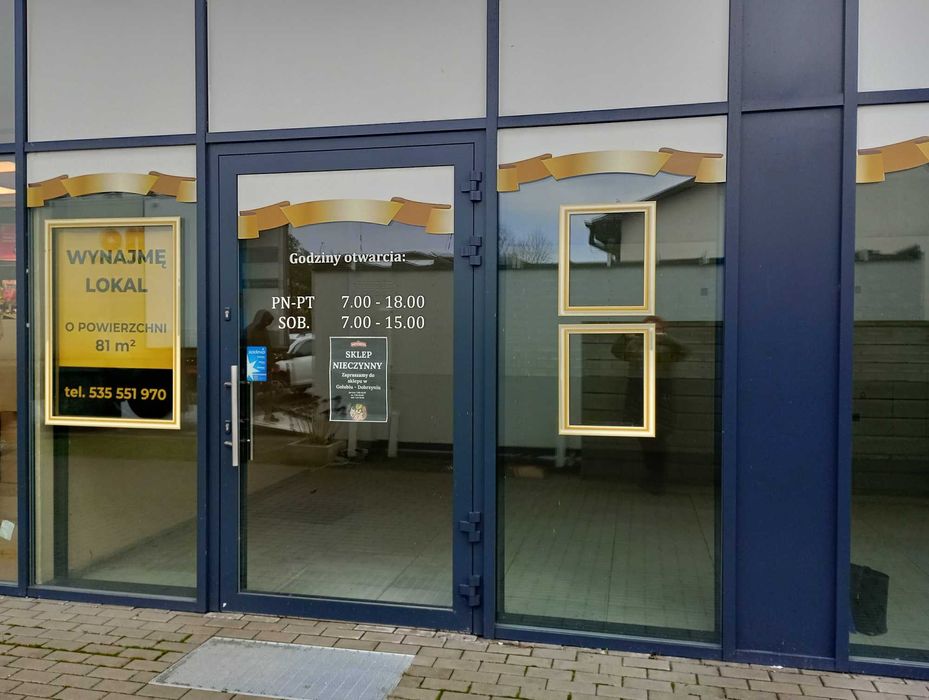Wynajmę lokal handlowo/usługowy  w Kowalewie Pomorskim