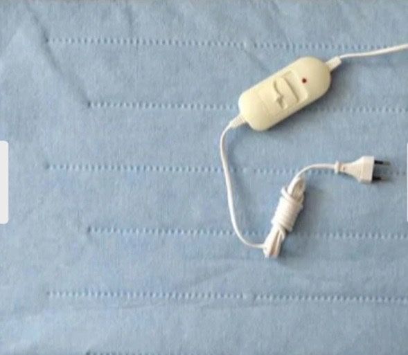 Простирадло електричне, флісова ковдра з підігрівом