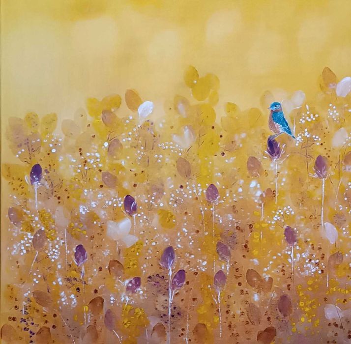 Óleo, original, dimensões 80 cm x 80 cm