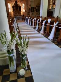 SPRZEDAM biały dywan na ślub