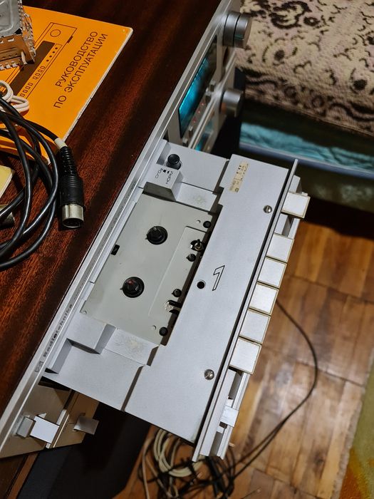 Тюнер Радиотехника т101 и кассетная дека Радиотехника мп201