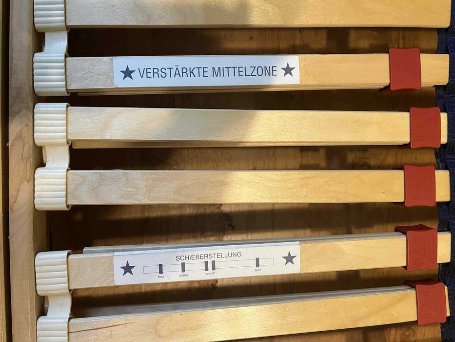 Komplet 2x Stelaż Ortopedyczny 100x200 – Regulowany Zagłówek i Nogi