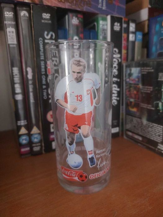 Szklanka Coca Cola Polska 2002 Piłkarze