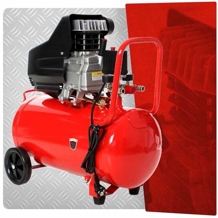 Kompresor olejowy sprężarka powietrza 50l 9Bar tłokowa pompa PROFI