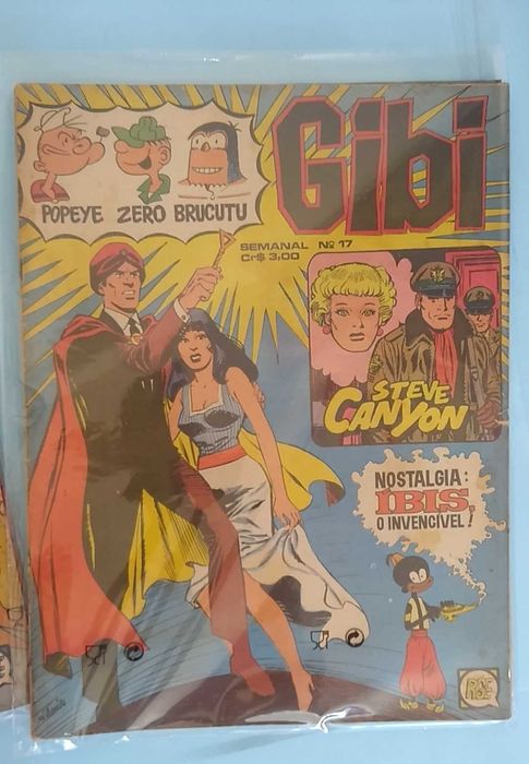 Coleção "GIBI SEMANAL" - Editora RGE formato gigante 34 revistas