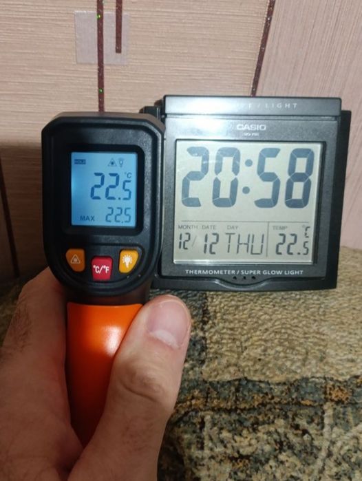 Высокоточный пирометр ANENG - TH203 (от -50°C до +600°C)