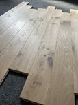 Deska Drewniana 3-W Dąb Rustic, Surowa, 4faza,Szczotka, 13x140x1600mm