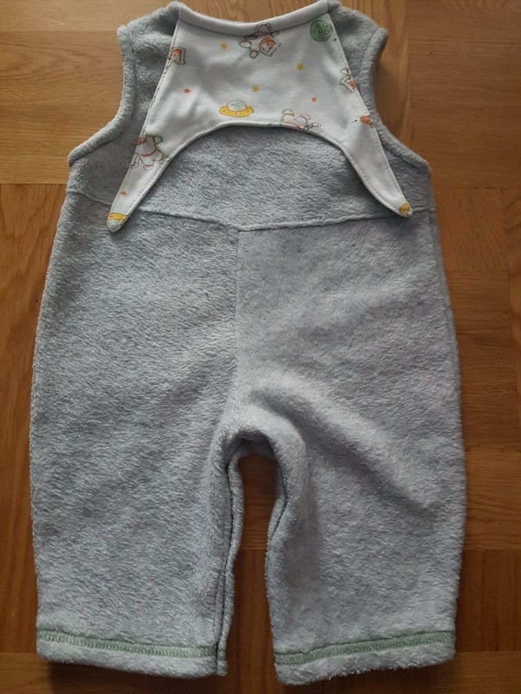 Spodnie pluszowe 3-6 m-cy