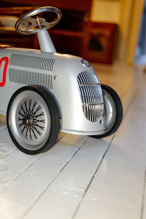 Дитяча машинка-толокар Baghera Rider Mercedes-Benz W 25 Silver