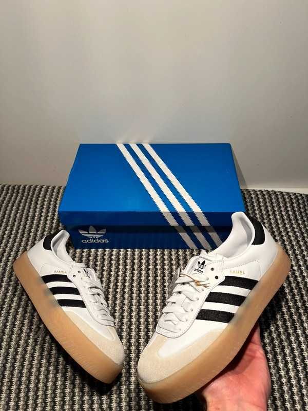 adidas Sambae White Black Gum (Women's)     42