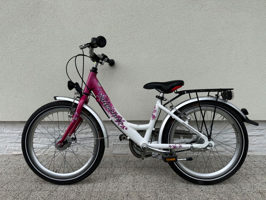 Rower PUKY SKYRIDE - koła 20, aluminiowy, 3 biegi, kontra, prądnica