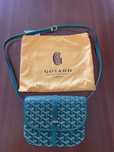 Bolsa verde escura da goyard