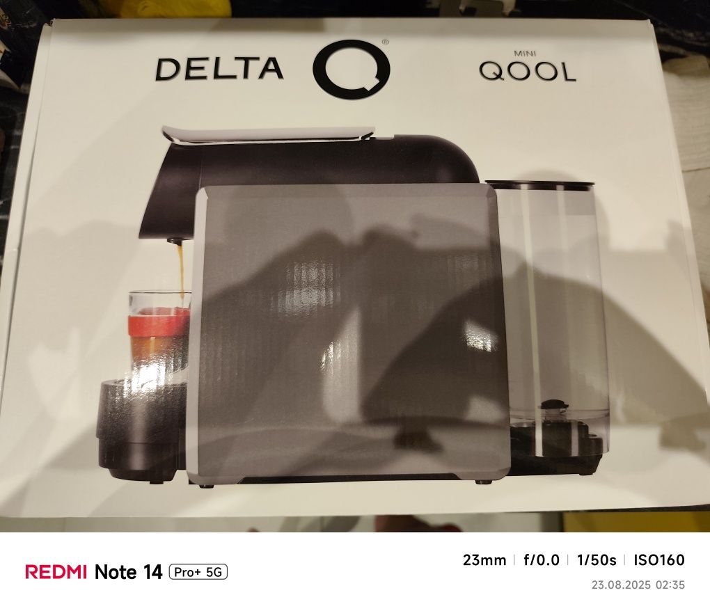 Nowy express do kawy firmy Delta Qool mini.
