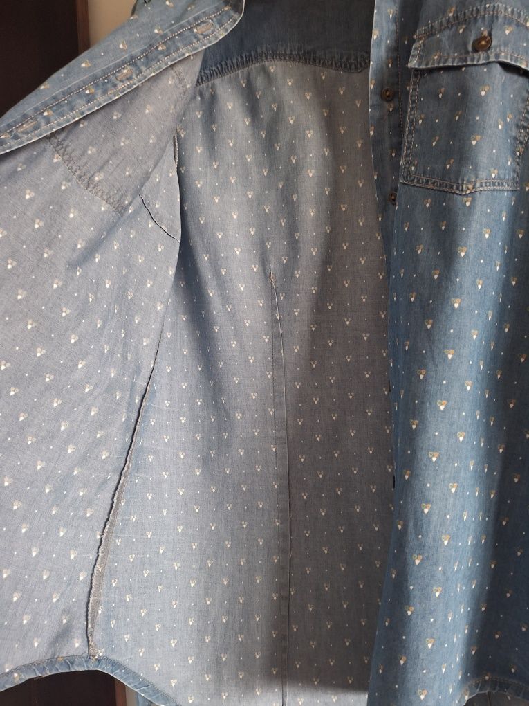 Klasyczna koszula dżinsowa damska Pull&bear M L