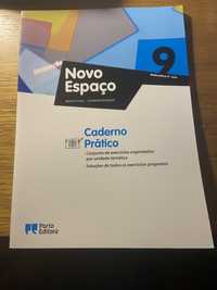 Caderno prático Novo Espaço de matemática 9.º ano