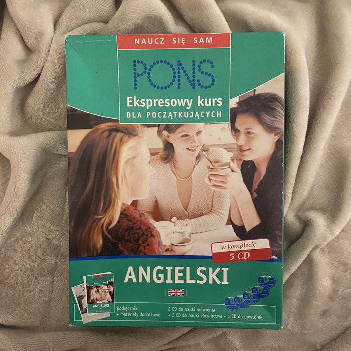 PONS ekspresowy kurs dla początkujących. Język angielski.