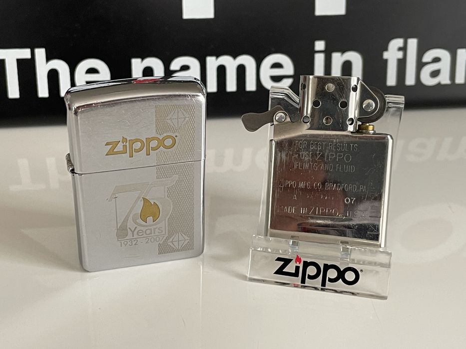 Zapalniczka Zippo 1932 - 2007, 75 Years, 75th Anniversary
