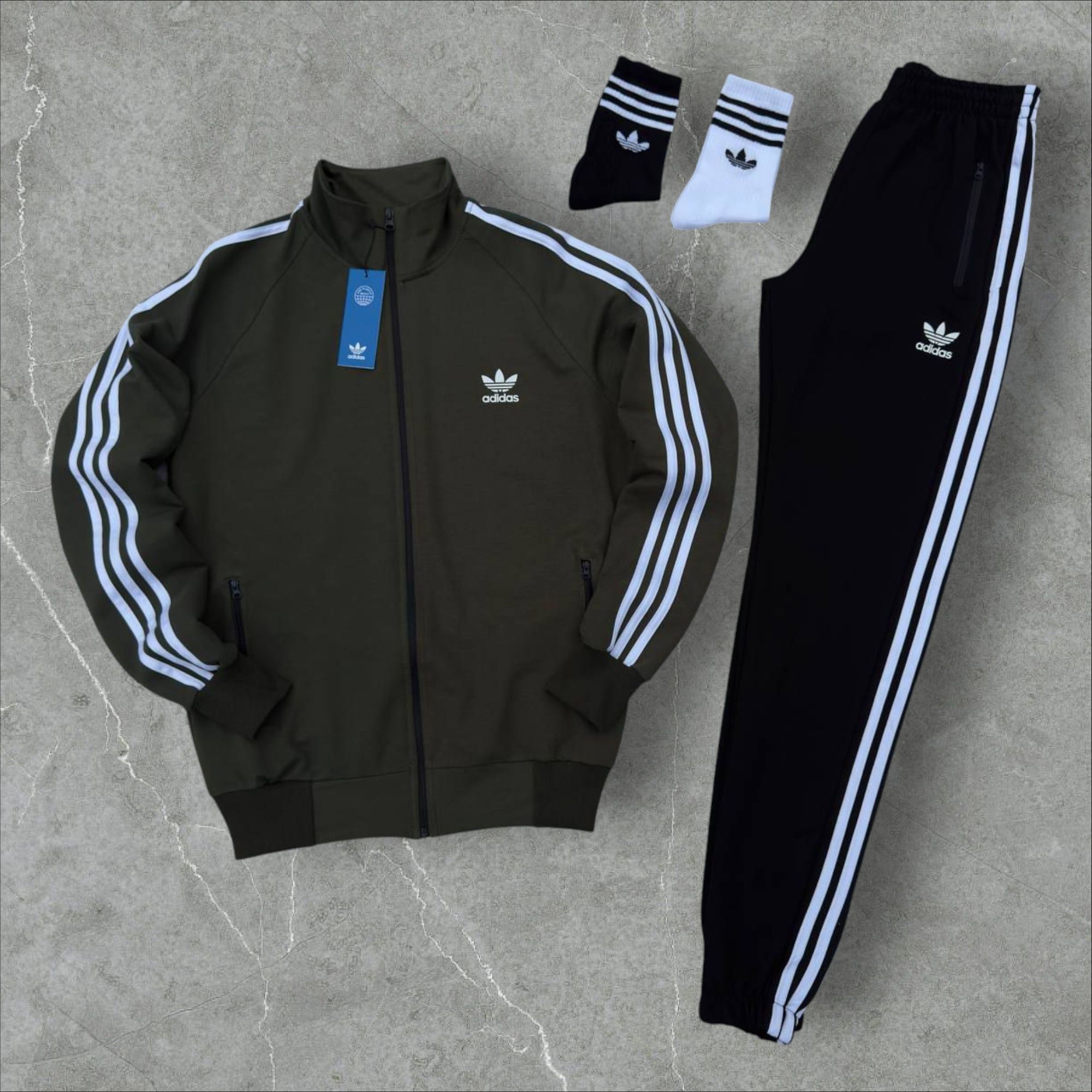 Олімпійка Adidas з лампасами. Зіпка. Кофта спортивна Адідас.Топ якість