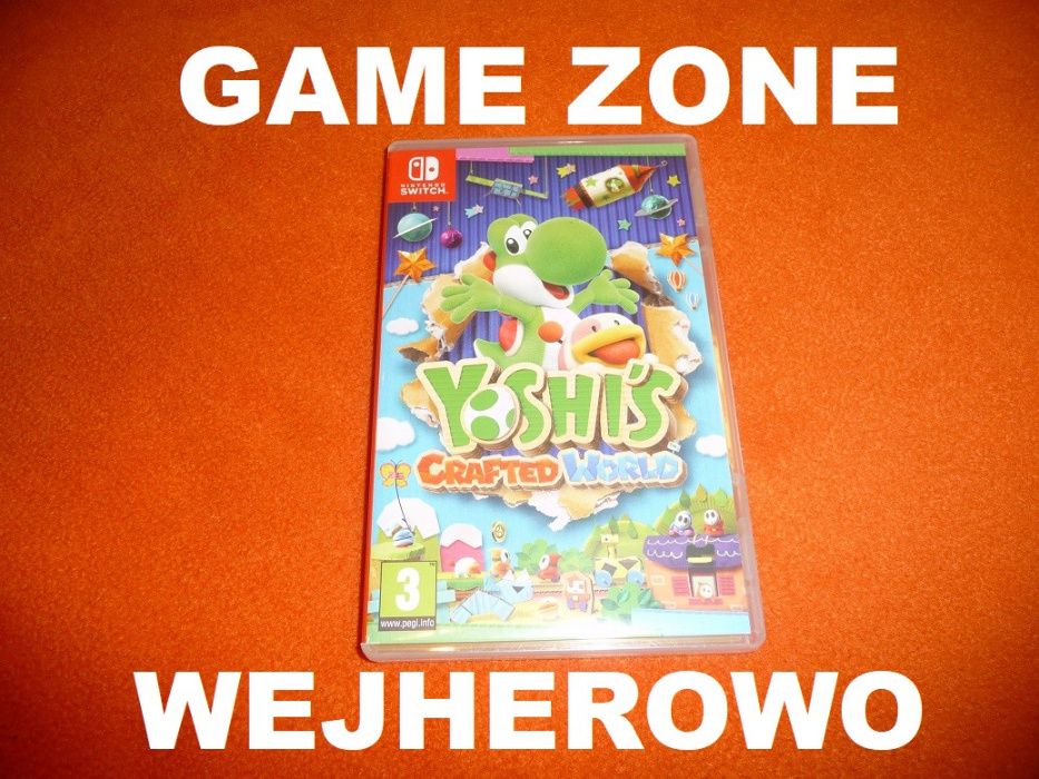 Yoshi's Crafted World Nintendo Switch + Lite + Oled = Wejherowo