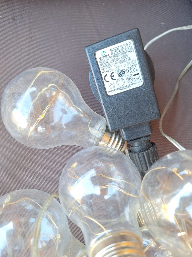 Girlanda ogrodowa Łańcuch Świetlny 20LED 5,3m POLUX