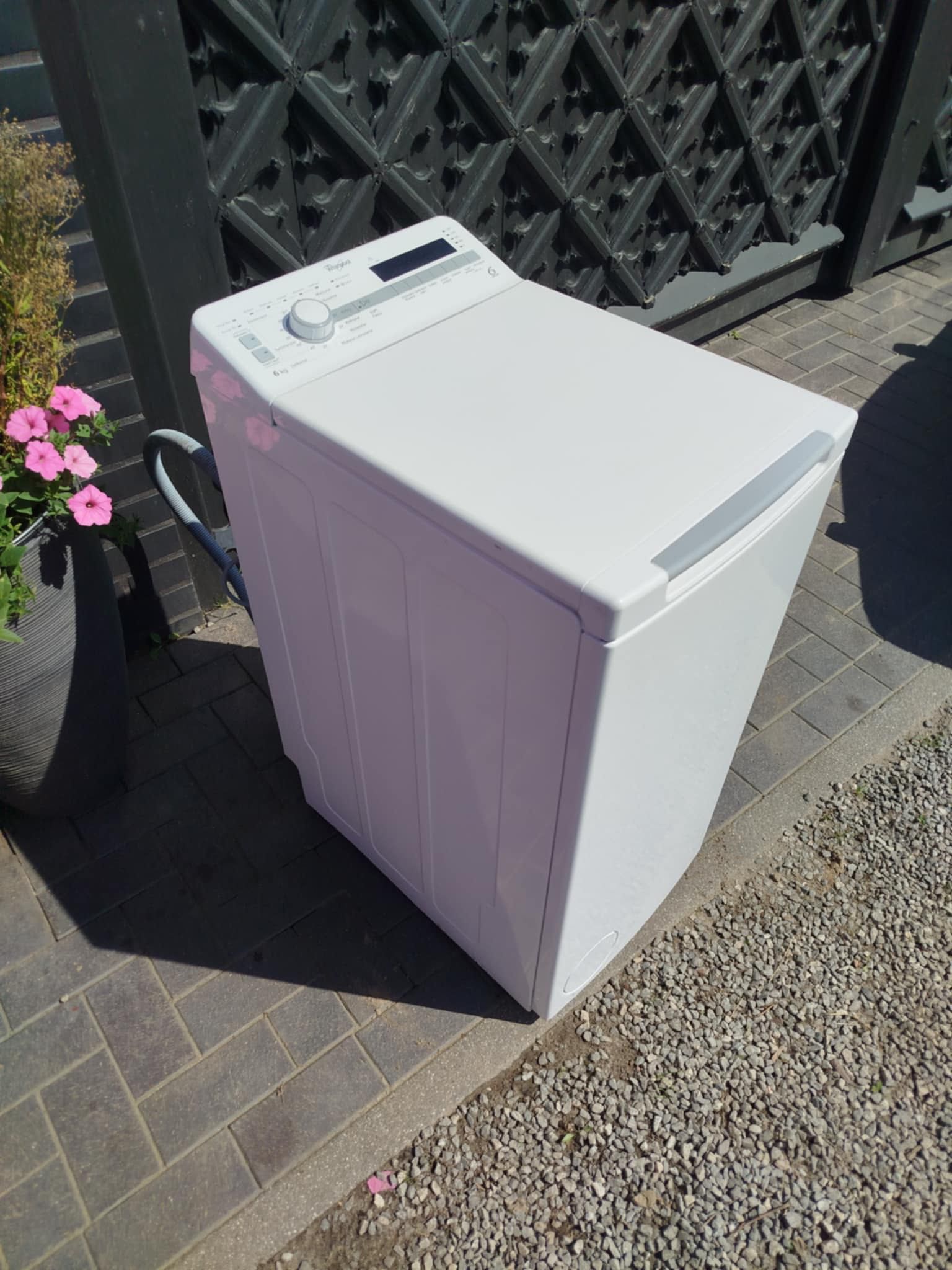 Pralka Whirlpool od góry wsad