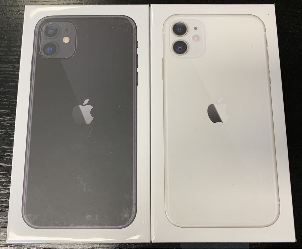 Apple iPhone 11 128GB Black White biały nowy zafoliowany Sklep-Zabrze