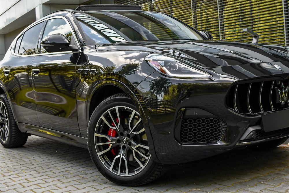 Maserati Grecale Piękna Perłowa Czerń Jak Nowy Salonowy przebieg serwisowany w ASO