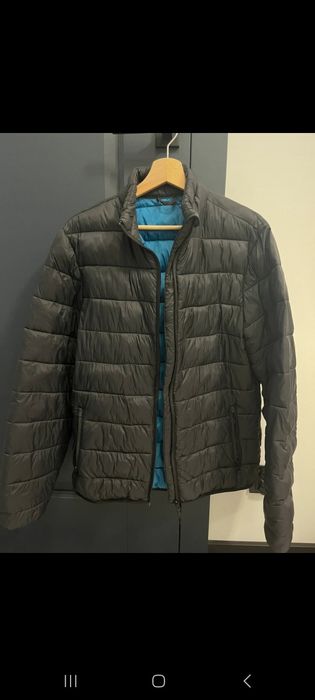 Kurtka męska przejściowa pikowana granatową M