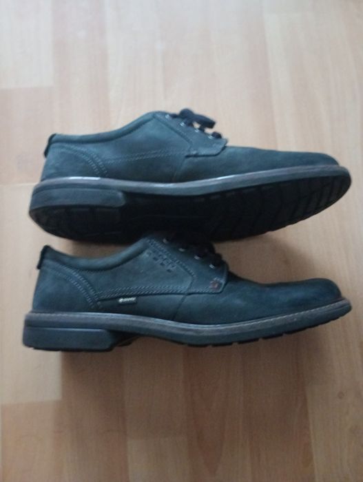 ECCO Turn Męskie nubukowe półbuty derby z Gore-Tex rozmiar 45