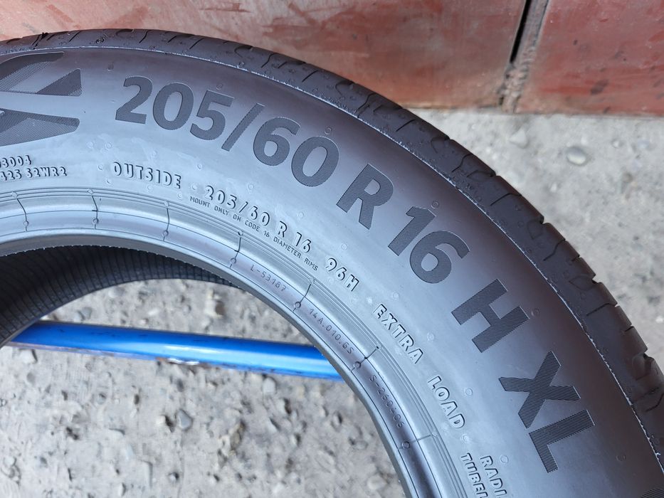 205/60/16 R16 Continental EcoContact 6 4шт ціна за 1шт шини