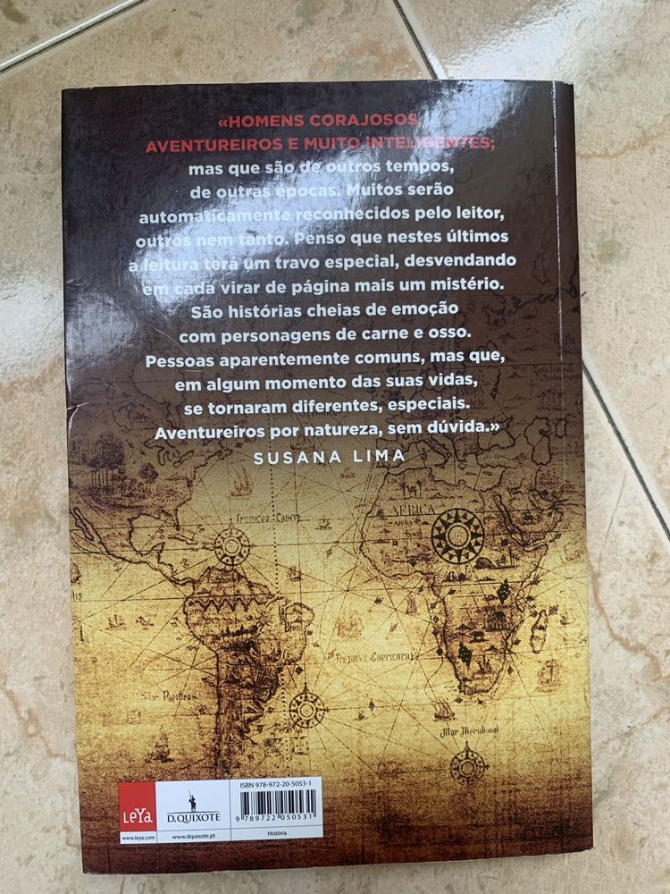 Livro Grandes Exploradores Portugueses como novo