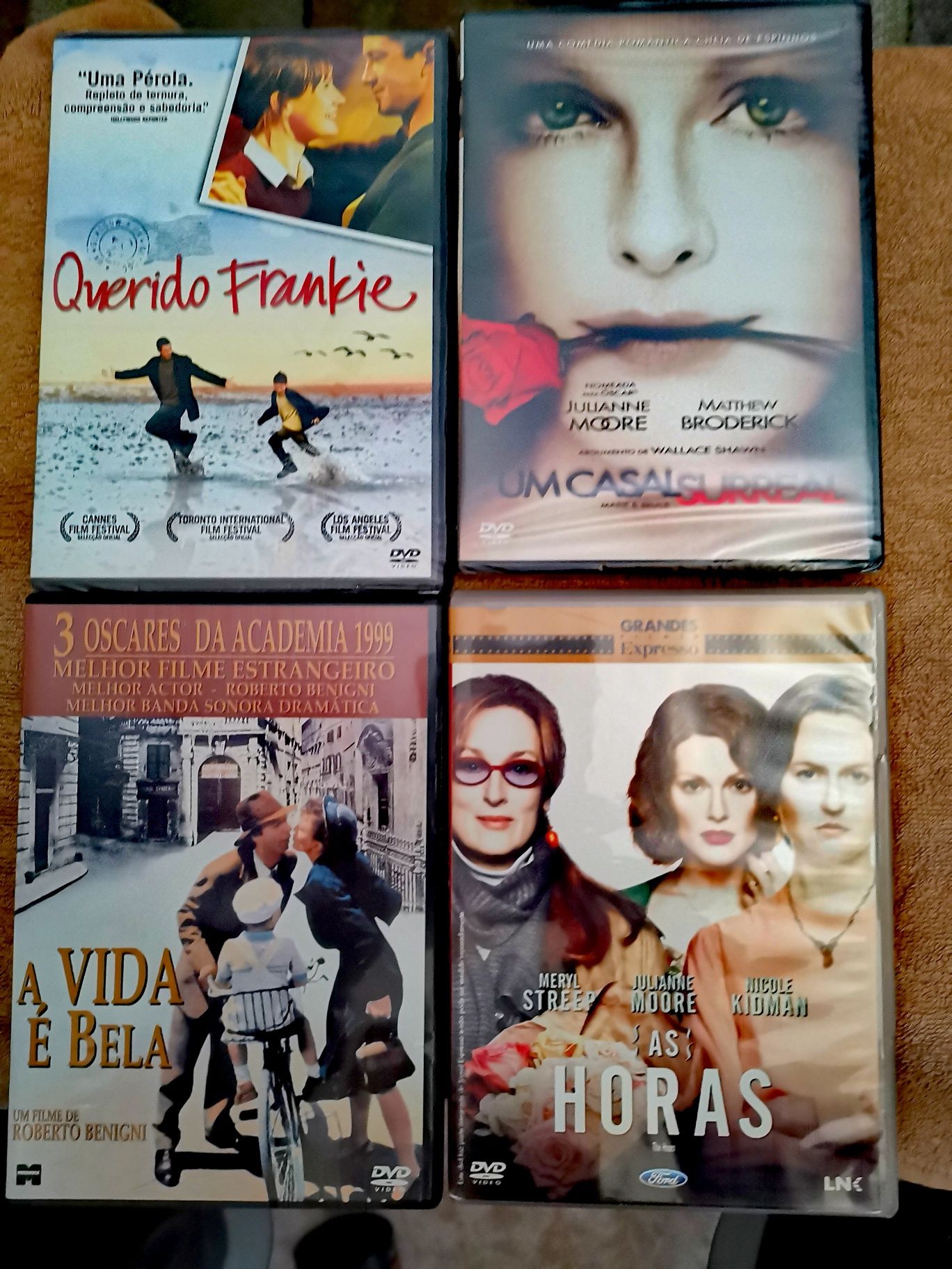 6 DVDs filmes de referência