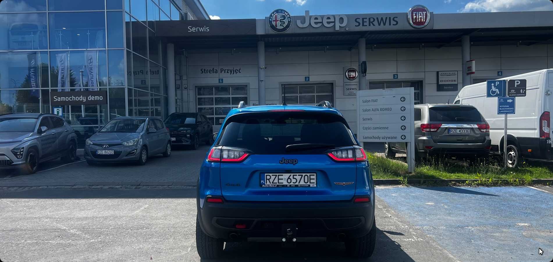 Jeep Cherokee Trailhawk 3.2 V6 Active Drive Lock -instalacja gaz