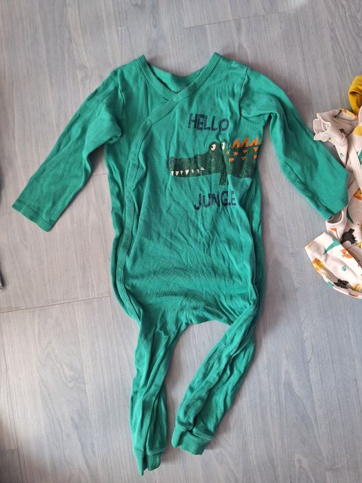 Pajac pajace pizamki jednoczęściowa pizama jednoczęściowa 92
