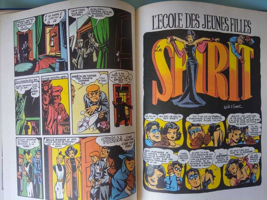 THE SPIRIT - Will Eisner - 3 álbuns clássicos em francês