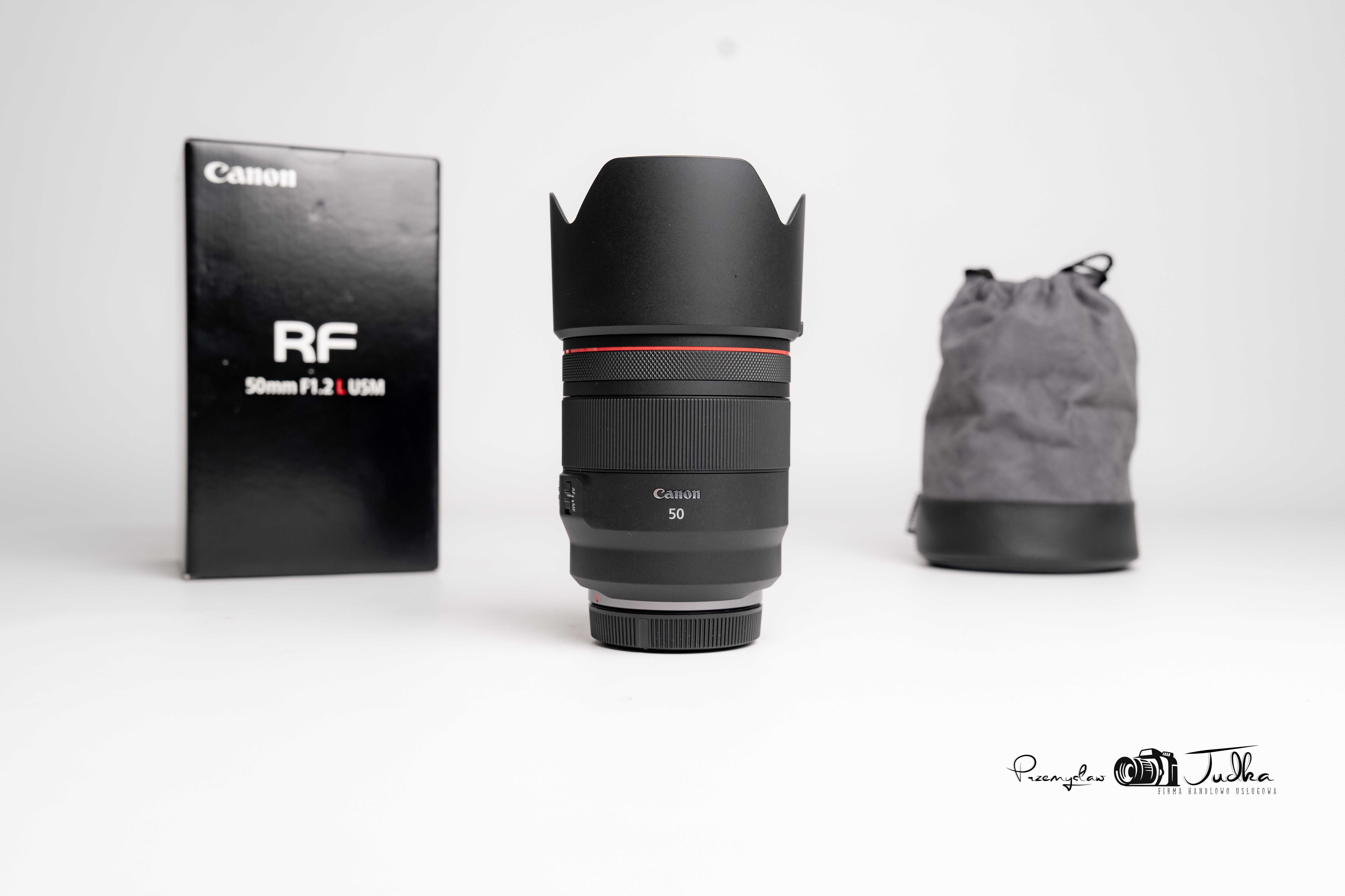 Canon RF 50 mm f/1.2 L USM  RF 50/1.2 igła | komplet | faktura