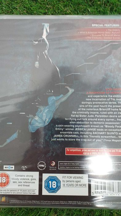 ASYLUM - American Horror story - Complete season 2 em 4 DVD SELADOS